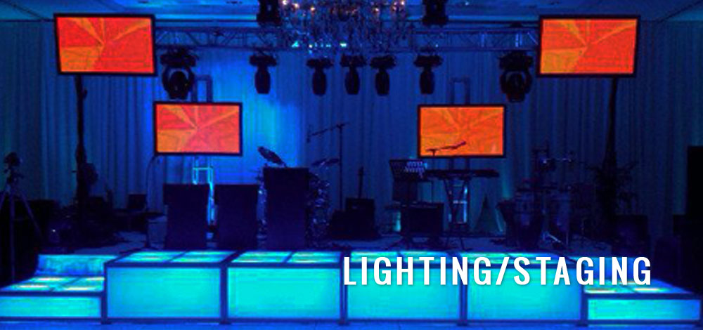 Lighting/Staging and Flat Screen Plasmas