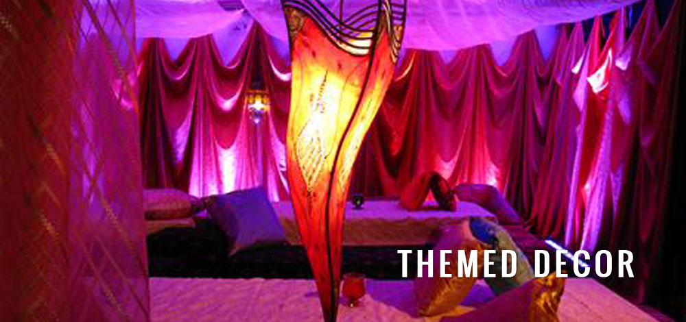 Themed Décor, Design and Favors